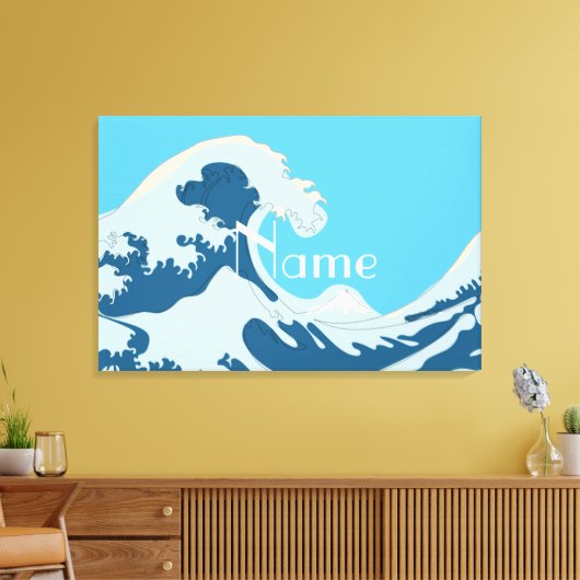 Geweldige golven Thunder_Cove Canvas Afdruk (Insitu (Woonkamer))