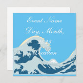 Geweldige golven Thunder_Cove Kaart (Voorkant / Achterkant)