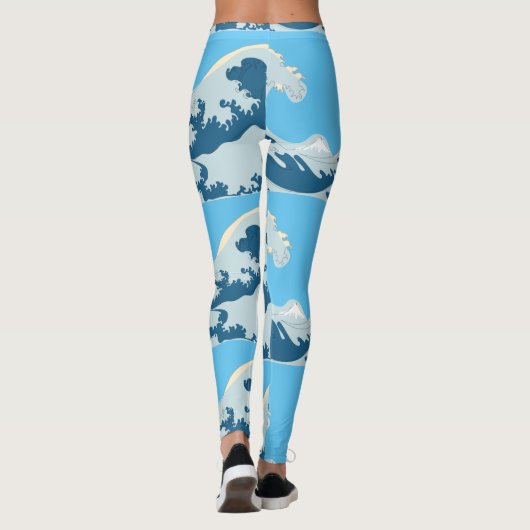 Geweldige golven Thunder_Cove Leggings (Achterkant)