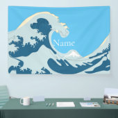 Geweldige golven Thunder_Cove Spandoek (Beurs)