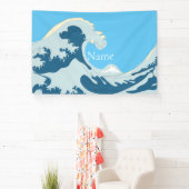 Geweldige golven Thunder_Cove Spandoek (Insitu)