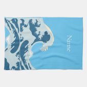 Geweldige golven Thunder_Cove Theedoek (Horizontaal)