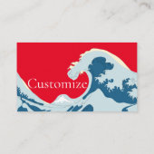 Geweldige golven Thunder_Cove Visitekaartje (Achterkant)