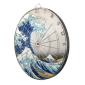 Geweldige golven van Kanagawa Hokusai Dartbord (Voorkant Rechts)