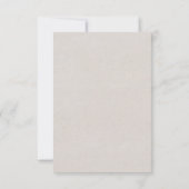 Geweldige golven van Kanagawa sparen de datum Kaart (Achterkant)