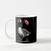 Geweldige Goose Graphic voor Canada liefhebbers Koffiemok (Links)