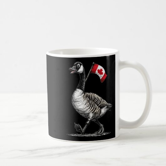 Geweldige Goose Graphic voor Canada liefhebbers Koffiemok (Rechts)
