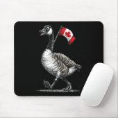 Geweldige Goose Graphic voor Canada liefhebbers Muismat (Met muis)