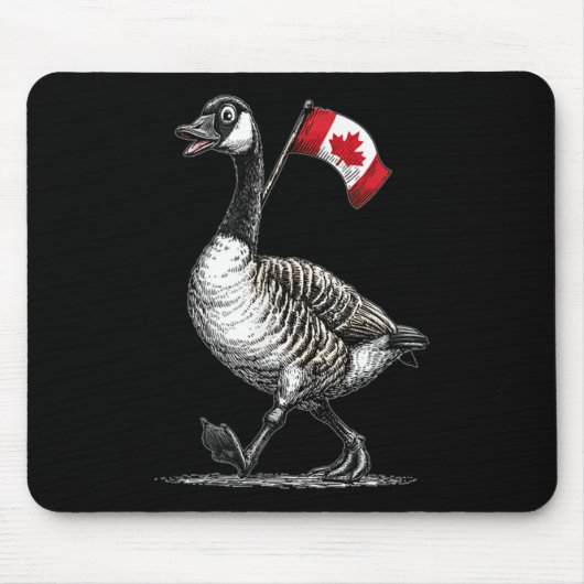 Geweldige Goose Graphic voor Canada liefhebbers Muismat (Voorkant)