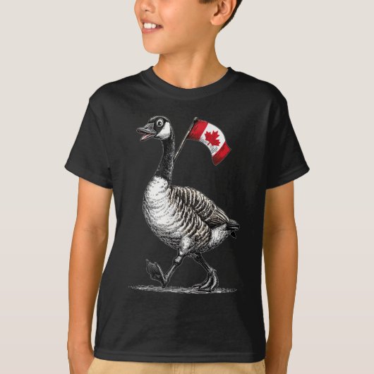 Geweldige Goose Graphic voor Canada liefhebbers T-shirt (Voorkant)