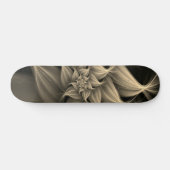 Geweldige goudbloemfractal persoonlijk skateboard (Horizontaal)