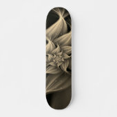 Geweldige goudbloemfractal persoonlijk skateboard (Voorkant)