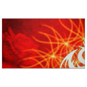 Geweldige gouden draak stof (Fat Quarter)