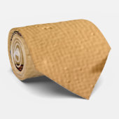 Geweldige gouden uil stropdas (Opgerold)