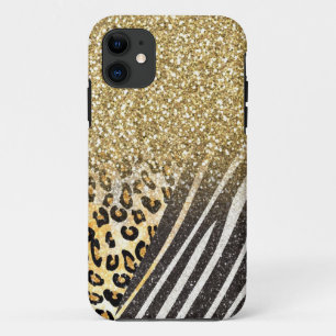 Geweldige goudluipaard en zebra-druk Case-Mate iPhone case