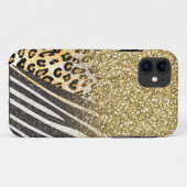 Geweldige goudluipaard en zebra-druk Case-Mate iPhone case (Achterkant (horizontaal))
