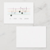 Geweldige Grace Tiny Note Kaart Notitiekaartje (Voorkant / Achterkant)