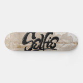 Geweldige graffiti Selfie Street Art Lettering Skateboard (Horizontaal)