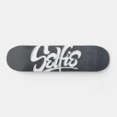 Geweldige graffiti Selfie Street Art Lettering Skateboard (Horizontaal)