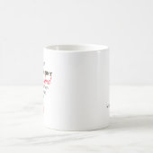 Geweldige grafisch ontwerper gepersonaliseerde naa koffiemok (Center)