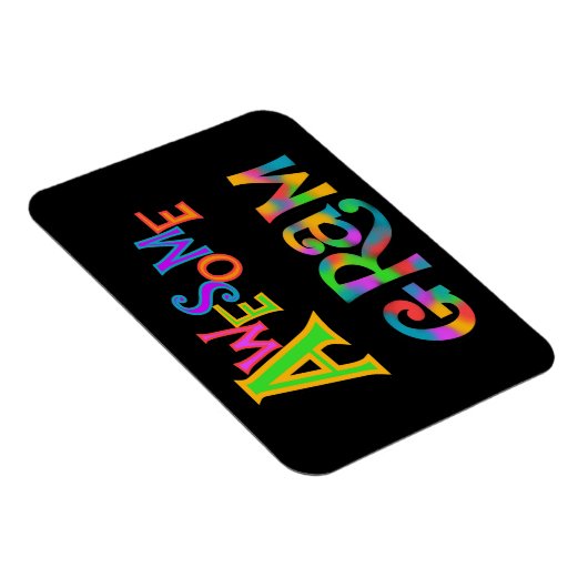 Geweldige Gram T-shirts en cadeautjes Magneet (Rechterzijde)