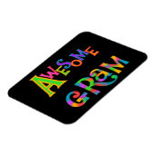 Geweldige Gram T-shirts en cadeautjes Magneet (Linkerzijde)