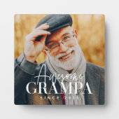 Geweldige grammatica sinds 20XX eenvoudige elegant Fotoplaat (Voorkant)