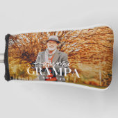 Geweldige grammatica sinds 20XX eenvoudige elegant Golfheadcover (Voorkant)