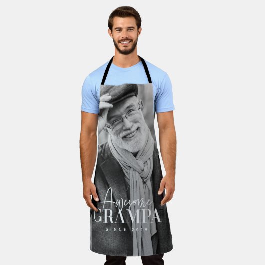 Geweldige grammatica sinds 20XX eenvoudige elegant Schort (Gedragen)