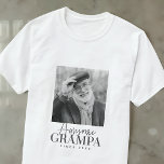 Geweldige grammatica sinds 20XX eenvoudige elegant T-shirt<br><div class="desc">Dit eenvoudige en moderne ontwerp bestaat uit serif en cursieve typografie en voegt een douanefoto toe</div>