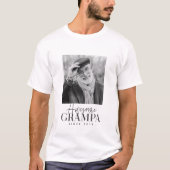Geweldige grammatica sinds 20XX eenvoudige elegant T-shirt (Voorkant)