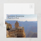 Geweldige Grand Canyon ansichtkaart! Briefkaart (Voorkant / Achterkant)