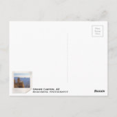 Geweldige Grand Canyon ansichtkaart! Briefkaart (Achterkant)