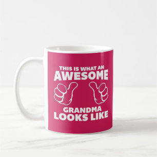 Geweldige Grandma Funny Quote Koffiemok