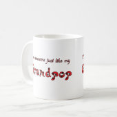 Geweldige Grandpop Koffiemok (Voorkant links)