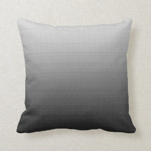 Geweldige gray Ombre Kussen