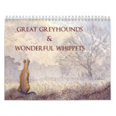 Geweldige Greyhounds & Wonderful Whippets kalender (Hoes)