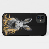 Geweldige grijs konijn in brand Case-Mate iPhone case (Achterkant (horizontaal))