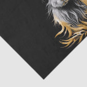 Geweldige grijs konijn in brand tissuepapier (Detail)