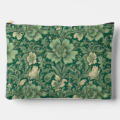 Geweldige  groen bloemmotief etui (Voorkant)