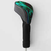 Geweldige Groen Kwartz Golfheadcover (Schuin)