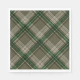 Geweldige Groen Plaid Servet