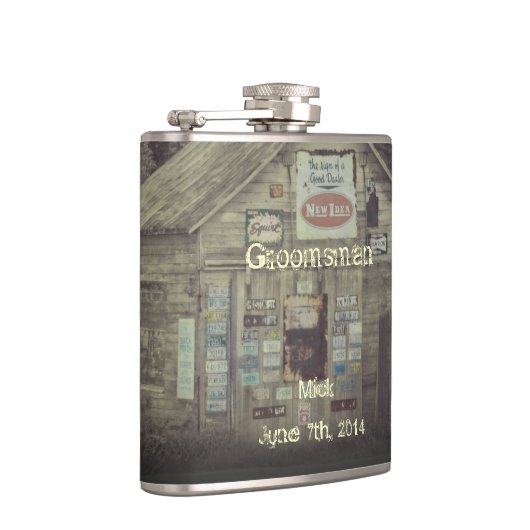 Geweldige Groomsmen-kolf Heupfles (Rechts)