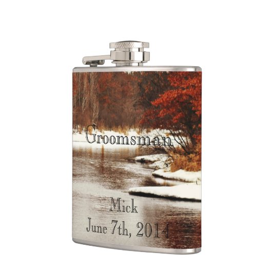 Geweldige Groomsmen-kolf Heupfles (Links)