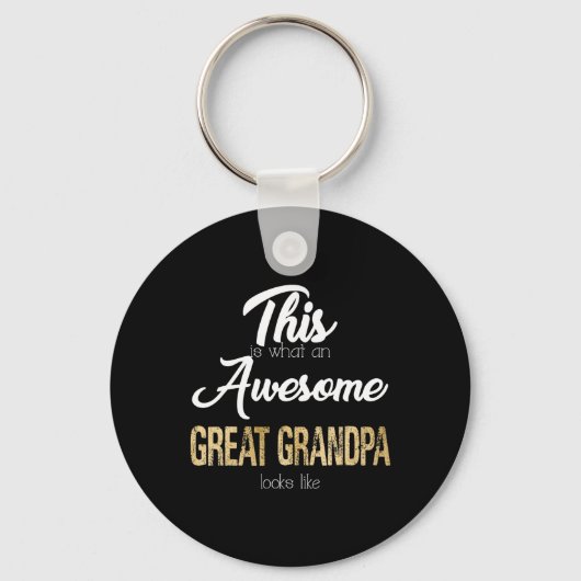 Geweldige groot opa speciaal groot opa sleutelhanger (Voorkant)