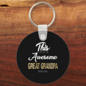 Geweldige groot opa speciaal groot opa sleutelhanger (Voorkant)