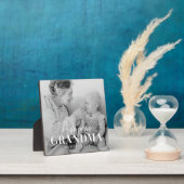 Geweldige grootmoeder sinds 20XX eenvoudige legant Fotoplaat (Insitu)