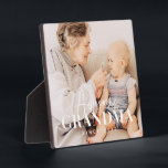 Geweldige grootmoeder sinds 20XX eenvoudige legant Fotoplaat<br><div class="desc">Dit eenvoudige en moderne ontwerp bestaat uit serif en cursieve typografie en voegt een douanefoto toe</div>