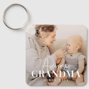Geweldige grootmoeder sinds 20XX eenvoudige legant Sleutelhanger