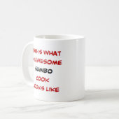 geweldige gumbokok koffiemok (Voorkant links)